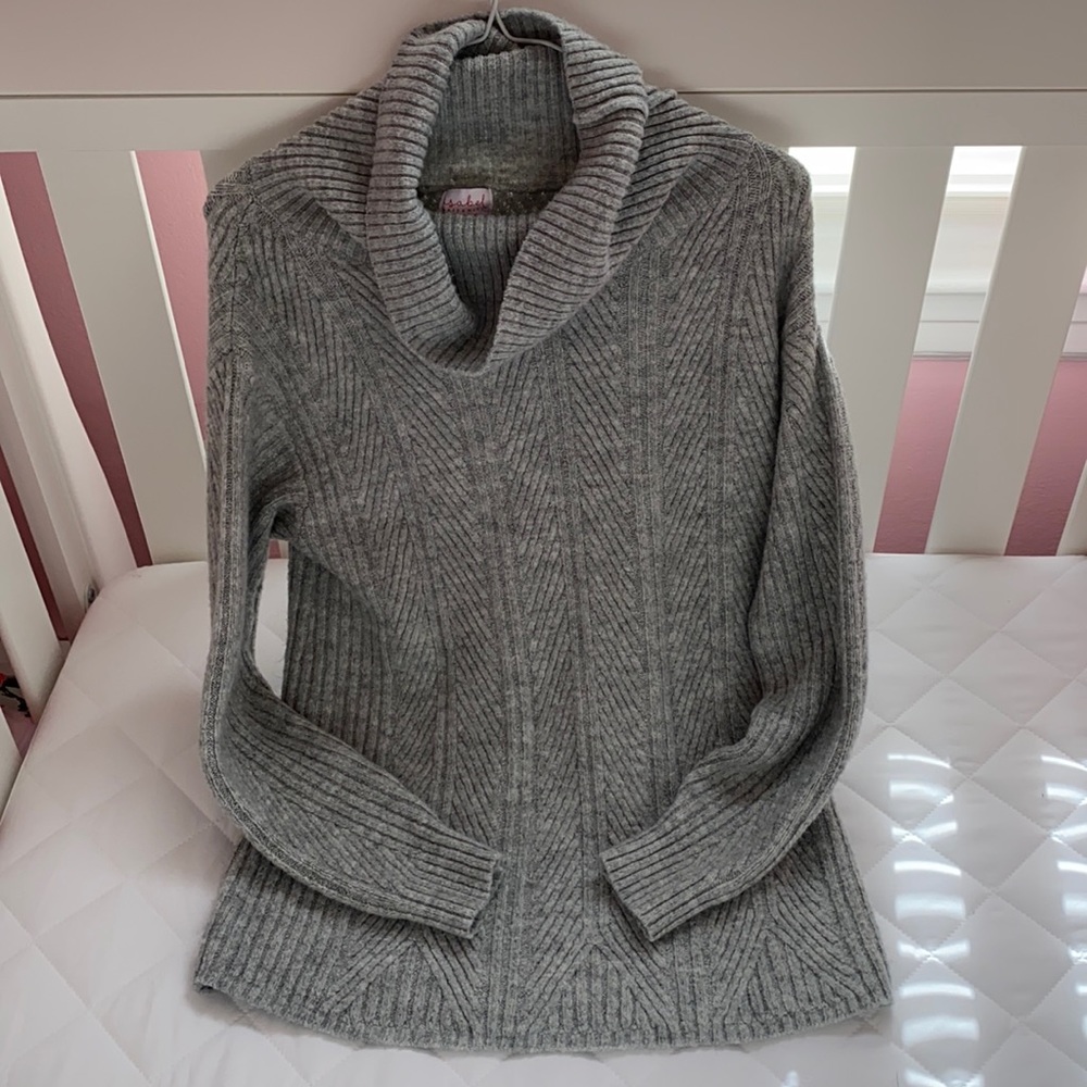 Isabel Maternity Collared & Cozy Sweater